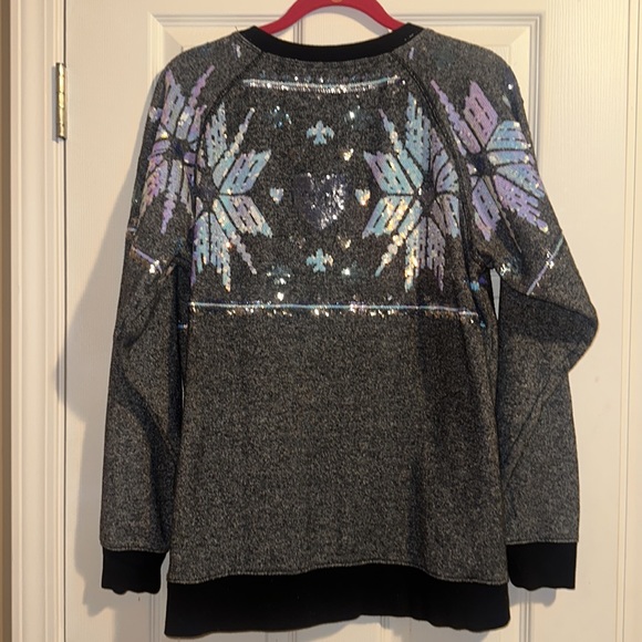 LIMITED EDITION ❄️ Victoria’s Secret winter sequin sweater ❄️ - Picture 5 of 7
